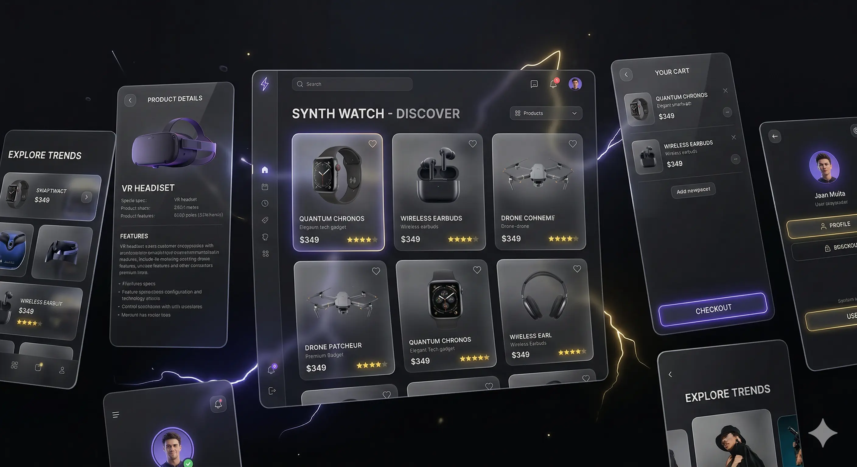 High-End E-Commerce Mockup